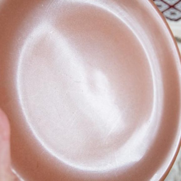 MCM Sterling China by Russel Wright Ripe Apricot Color One 10" Dinner Plate - Picture 16 of 16